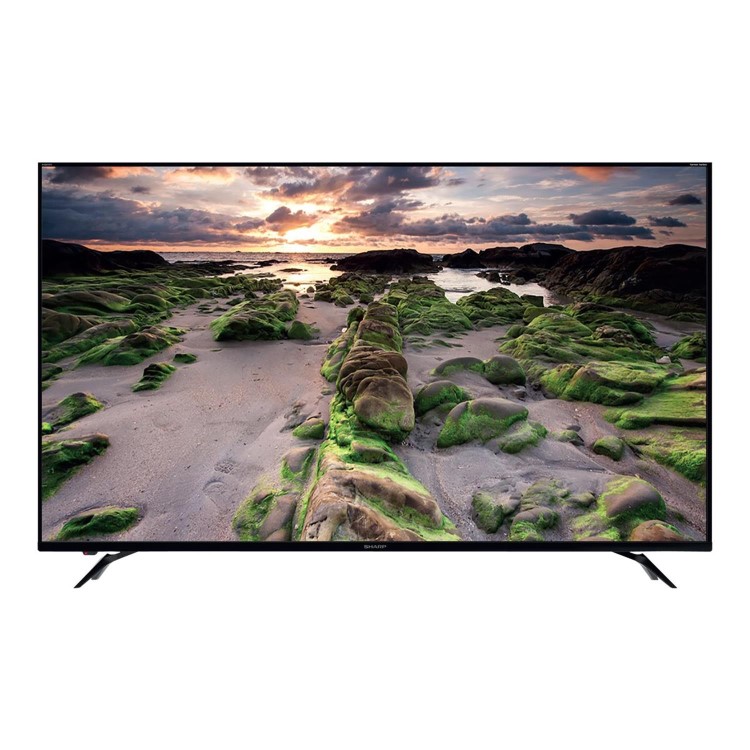 Refurbished Sharp 60" 4K Ultra HD with HDR LED Freeview Play Smart TV without Stand