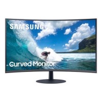 Refurbished Samsung LC24T550FDUXEN Full HD 24" Curved LED Monitor - Grey