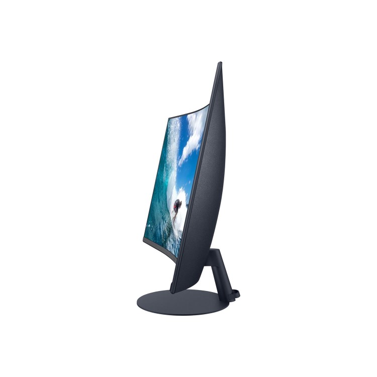 Refurbished Samsung LC24T550FDUXEN Full HD 24" Curved LED Monitor - Grey