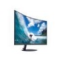 Refurbished Samsung LC24T550FDUXEN Full HD 24" Curved LED Monitor - Grey