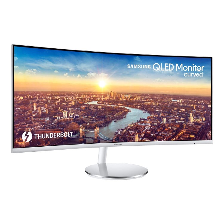 Refurbished Samsung C34J791WTR 34" VA QHD QLED 100Hz 4ms FreeSync Curved Gaming Monitor
