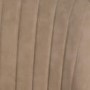 Rectangular Black Extendable Dining Table Set with 6 Beige Faux Leather Swivel Chairs - Seats 6 - Carson