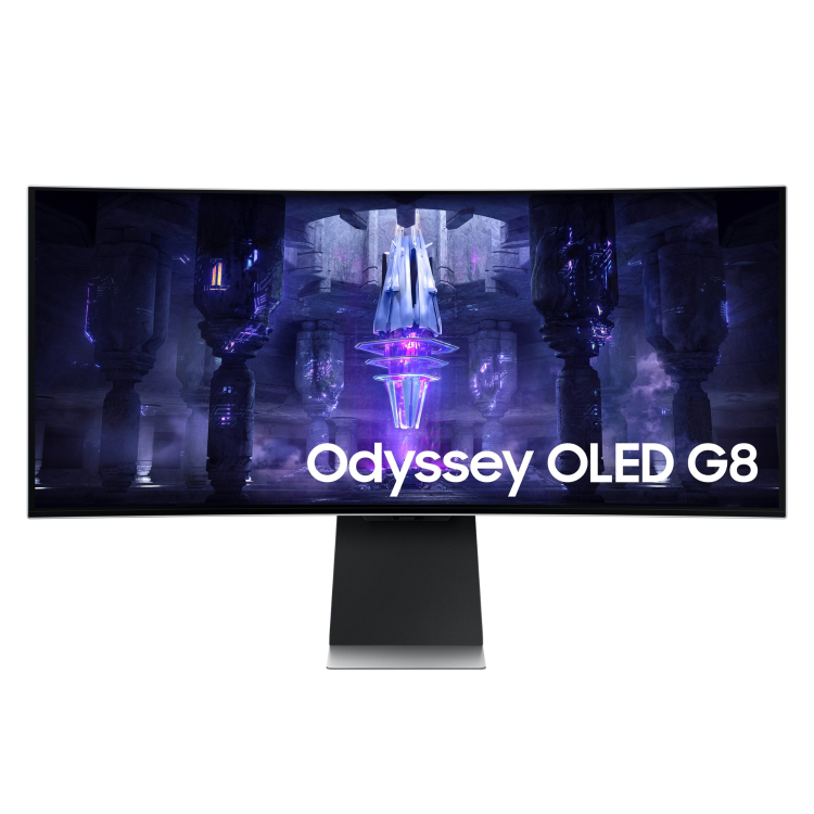 Refurbished Samsung Odyssey G8 S34BG850SU 34" UWQHD OLED 175Hz FreeSync Curved Gaming Monitor