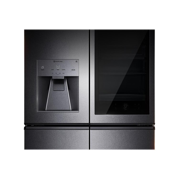 Refurbished LG LSR100 Freestanding 643 Litre 60/40 Frost Free American Fridge Freezer Stainless Steel