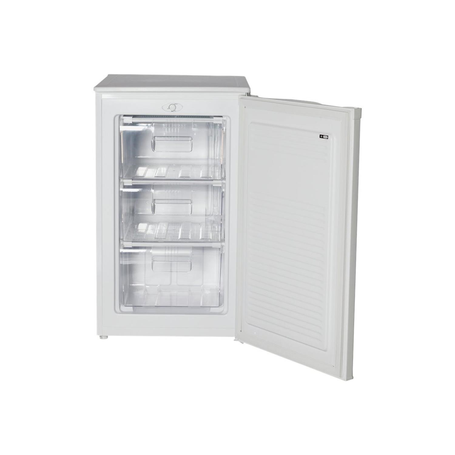 Refurbished Bush M5085UCFR Freestanding 70 Litre Under Counter Freezer White BuyItDirect.ie