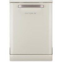 Montpellier Retro Freestanding Dishwasher - Cream