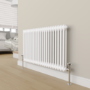 Refurbished - Maesta Chrome Traditional Manual Angled Radiator Valves (pair)