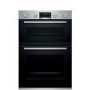 Refurbished Bosch Series 6 MBA5785S6B 60cm Double Built In Electric Oven Stainless Steel