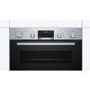 Refurbished Bosch Series 6 MBA5785S6B 60cm Double Built In Electric Oven Stainless Steel