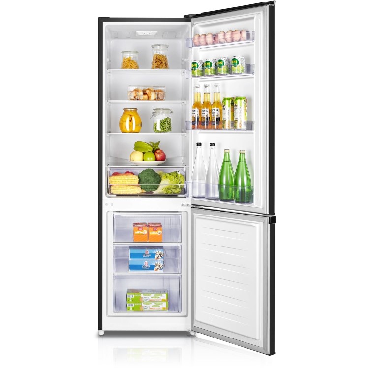 Refurbished Fridgemaster MC55264AFB Freestanding 264 Litre 70/30 Fridge Freezer