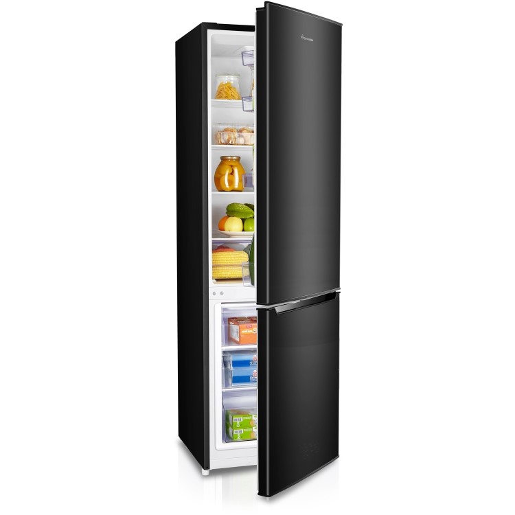 Refurbished Fridgemaster MC55264AFB Freestanding 264 Litre 70/30 Fridge Freezer