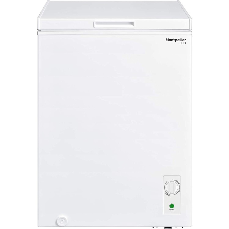 Refurbished Montpellier MCF99W Freestanding 99 Litres Chest Freezer White