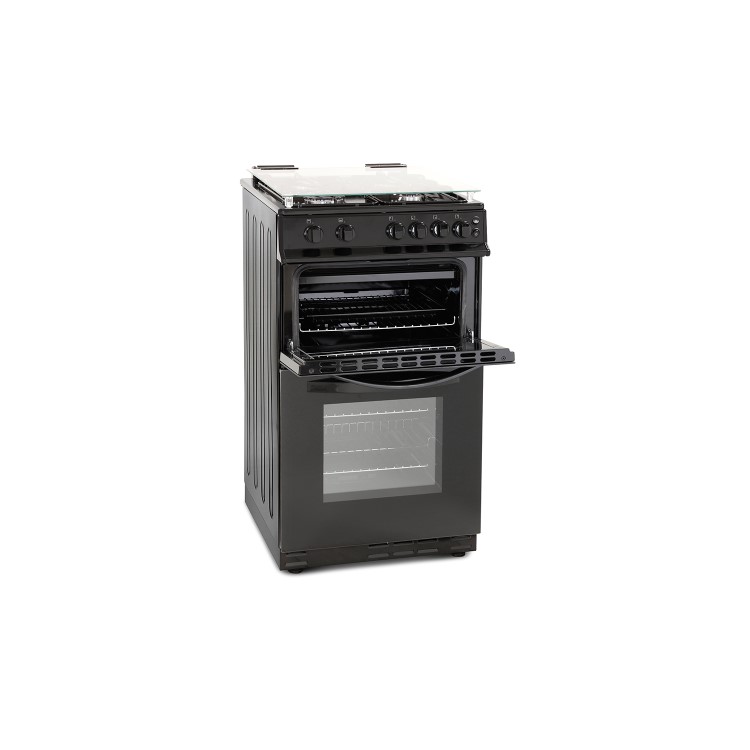 Refurbished Montpellier MDG500LK 50cm 4 Burner Gas Cooker