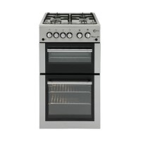 Refurbished Flavel MLB51NDS 50cm 4 Burner Gas Cooker Silver