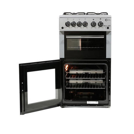 Refurbished Flavel MLB51NDS 50cm 4 Burner Gas Cooker Silver