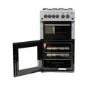 Refurbished Flavel MLB51NDS 50cm 4 Burner Gas Cooker Silver