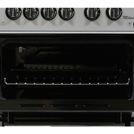Refurbished Flavel MLB51NDS 50cm 4 Burner Gas Cooker Silver