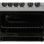 Refurbished Flavel MLB51NDS 50cm 4 Burner Gas Cooker Silver