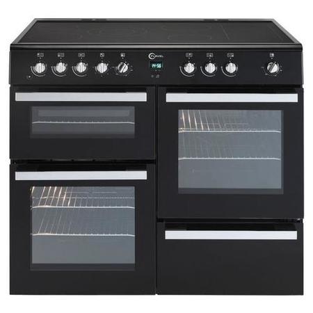 Refurbished Flavel Milano 100 MLN10CRK 100cm 5 Zone Dual Fuel Range Cooker