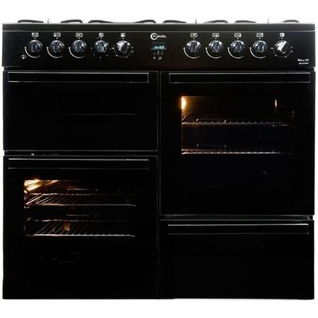 Refurbished FLAVEL Milano 100 MLN10FRK 100cm Dual Fuel Range Cooker