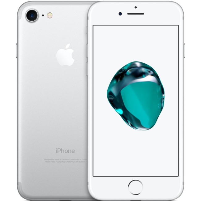 Refurbished Apple iPhone 7 Silver 4.7" 256GB 4G Unlocked & SIM Free Smartphone