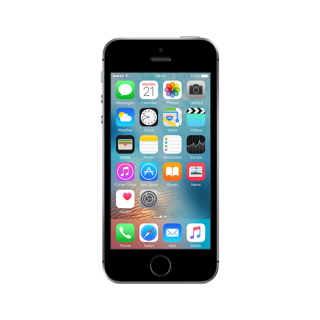 Grade B Apple iPhone SE Space Grey 4" 32GB 4G Unlocked & SIM Free