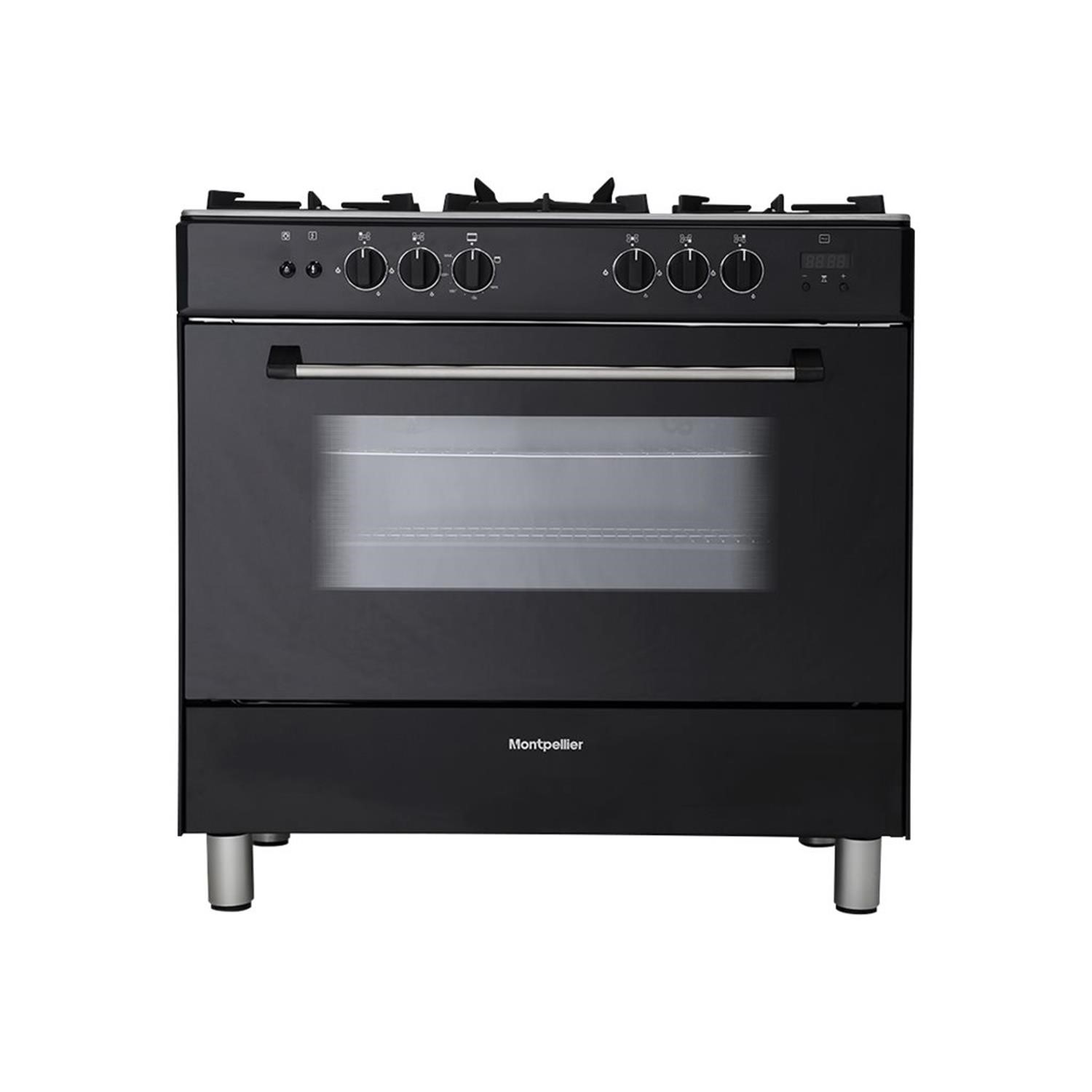 Refurbished Montpellier MR91GOK 90cm Single Cavity Gas Range Cooker