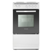 Refurbished Montpellier MSE46W 50cm 4 Zone Electric Cooker