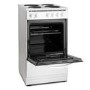 Refurbished Montpellier MSE46W 50cm 4 Zone Electric Cooker
