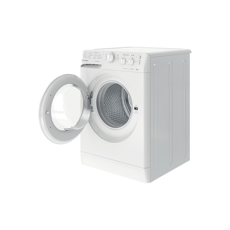 Indesit 9kg 1200rpm Freestanding Washing Machine With Quiet Inverter Motor - White