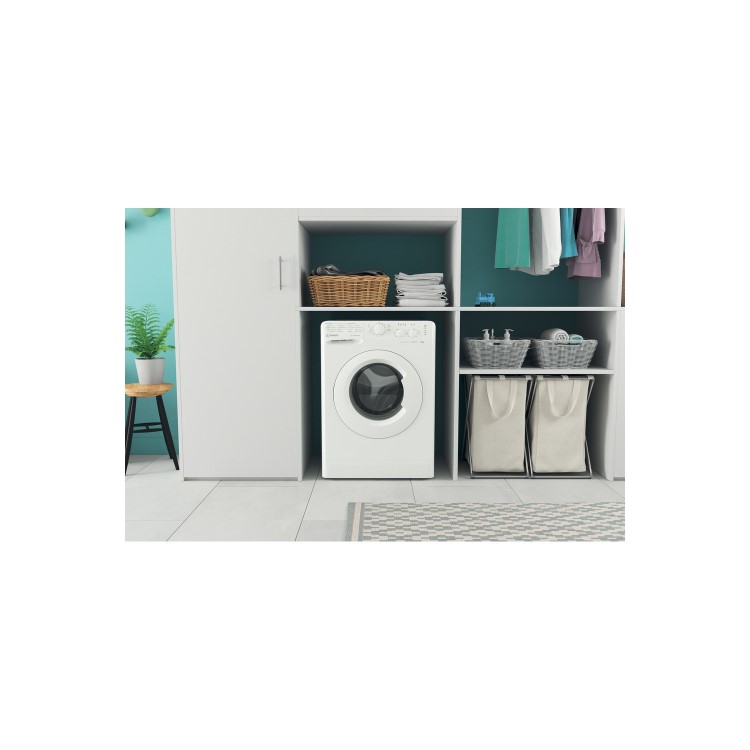 Indesit 9kg 1200rpm Freestanding Washing Machine With Quiet Inverter Motor - White