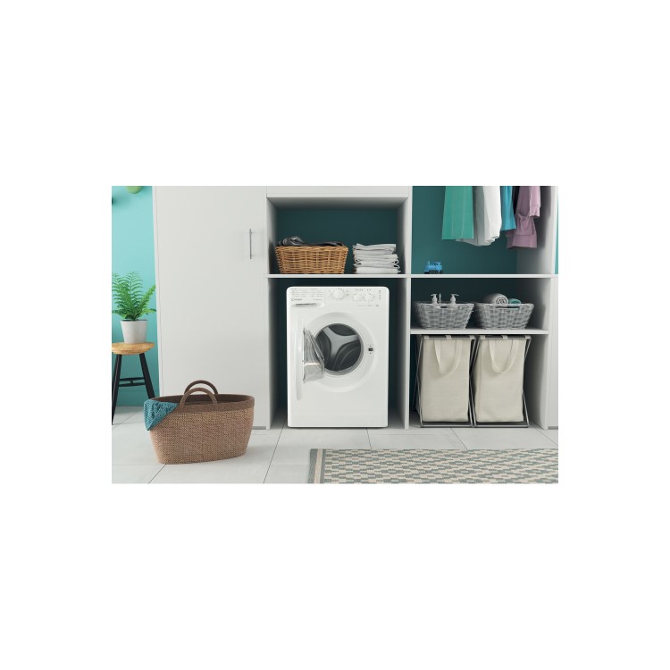 Indesit 9kg 1200rpm Freestanding Washing Machine With Quiet Inverter Motor - White