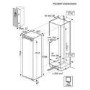 Refurbished AEG 7000 Series NAB7N181EC Integrated 204 Litre Upright Freezer
