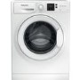 Refurbished Hotpoint NSWM863CW UK N Freestanding 8KG 1600 Spin Washing Machine