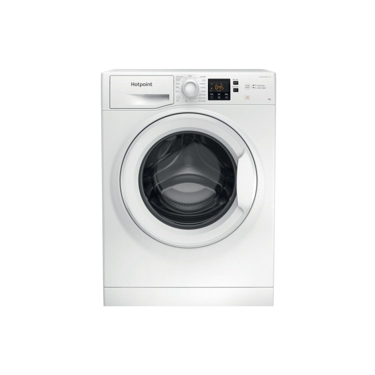 Refurbished Hotpoint NSWM863CW UK N Freestanding 8KG 1600 Spin Washing Machine