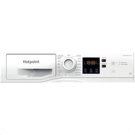 Refurbished Hotpoint NSWM863CW UK N Freestanding 8KG 1600 Spin Washing Machine