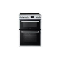 Refurbished New World NWLS60DEW 60cm Double Oven Electric Cooker White