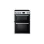 Refurbished New World NWLS60DEW 60cm Double Oven Electric Cooker White
