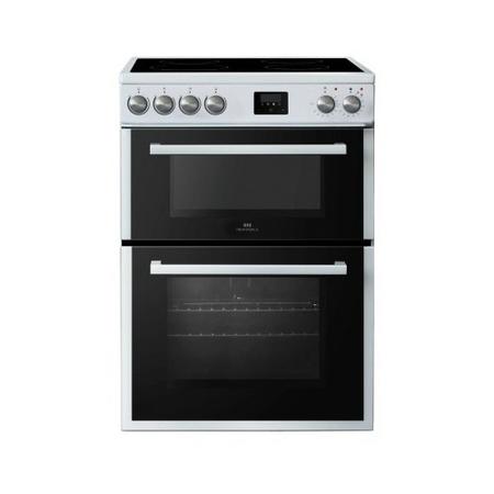 Refurbished New World NWLS60TEW 60cm 4 Zone Electric Cooker White