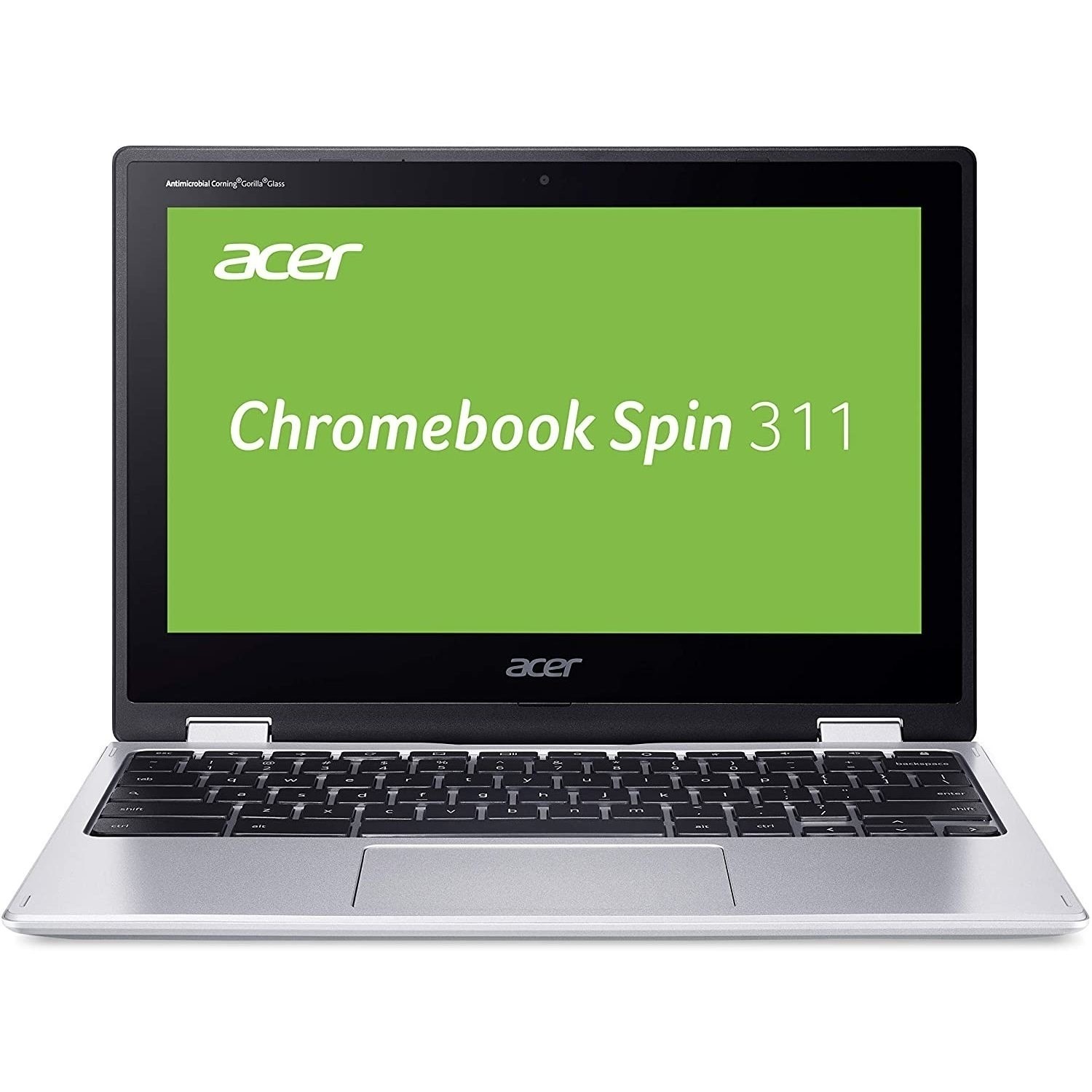 ACER Spin 311 11.6 2 in 1 Chromebook - Intel®Celeron, 64 GB eMMC, Silver, Silver/Grey