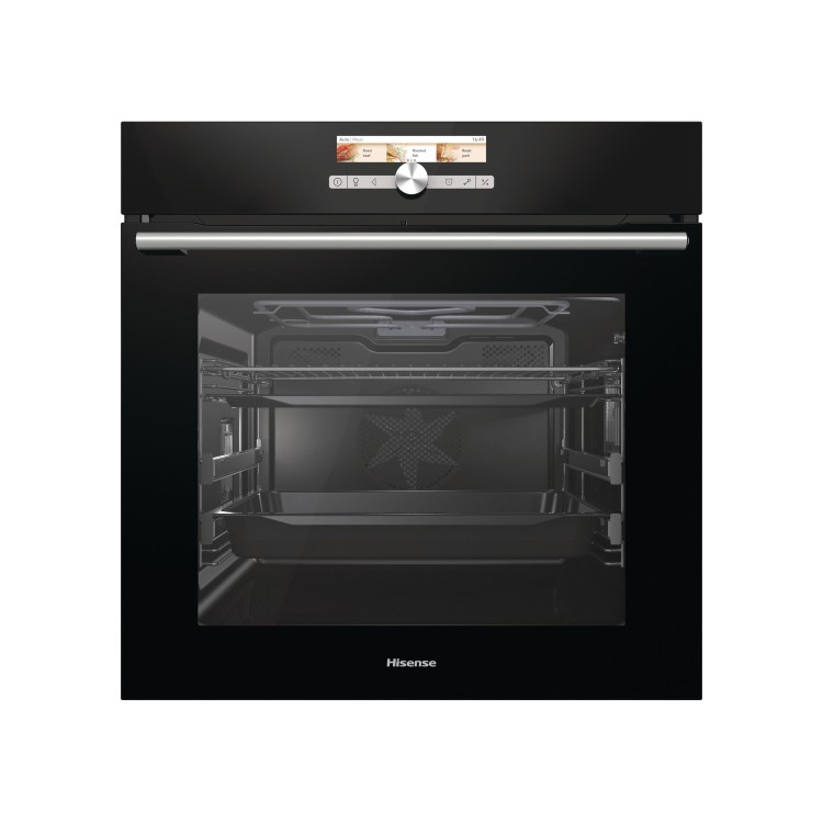 Refurbished Hisense ChefPro Self Cleaning OP543PGUK 60cm Single Built In Electric Oven Black