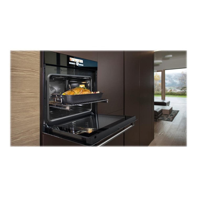 Refurbished Hisense ChefPro Self Cleaning OP543PGUK 60cm Single Built In Electric Oven Black
