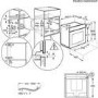 Refurbished AEG 6000 Series SenseCook OS6AB50AK 60cm Single Electric Oven