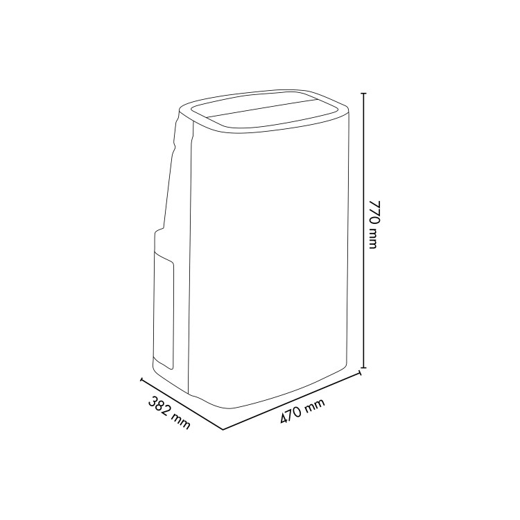 Argo OdinPlus 12000 BTU Smart Portable Air Conditioner 