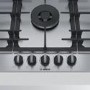 Refurbished Bosch Serie 6 PCR9A5B90 90cm 5 Burner Gas Hob Stainless Steel