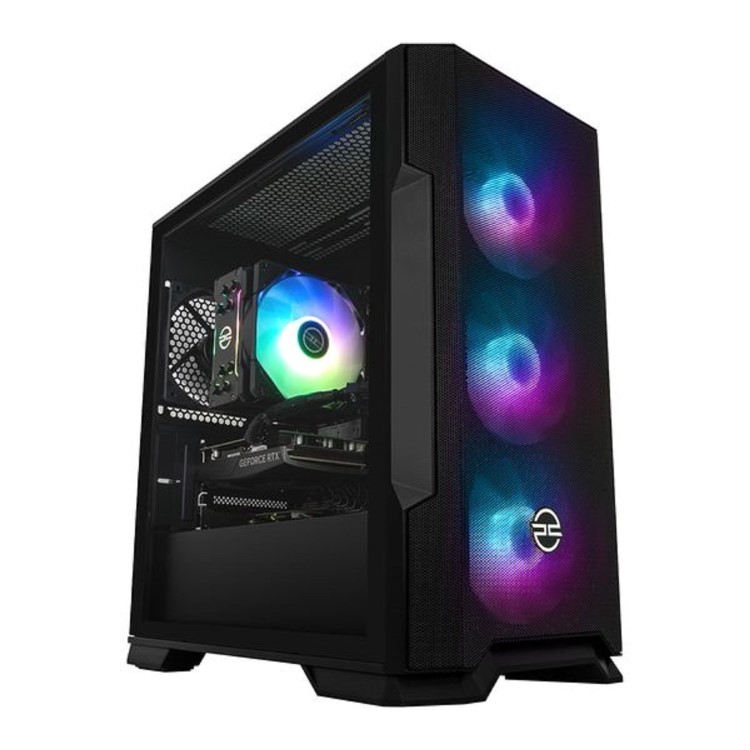 Refurbished PC Specialist Ryzen 5 5500 16GB 1TB SSD RX 7600 Windows 11 Gaming Desktop
