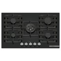 A2/PPQ7A6I40 Refurbished Bosch Series 6 75cm 5 Burner Gas Hob - Black Glass