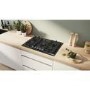 Refurbished Bosch Series 6 75cm 5 Burner Gas Hob - Black Glass