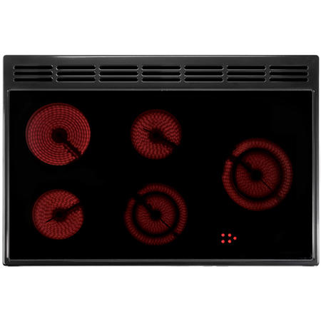 Rangemaster Professional Plus 90cm Electric Range Cooker - Black