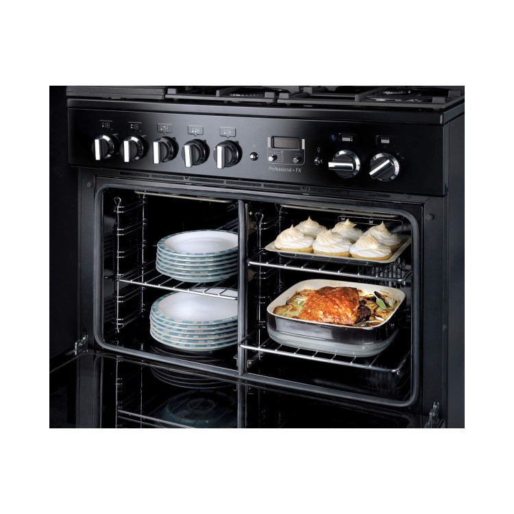 Refurbished Rangemaster Professional Plus FX 90cm Electric Induction Range Cooker - Black